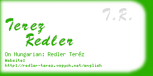 terez redler business card